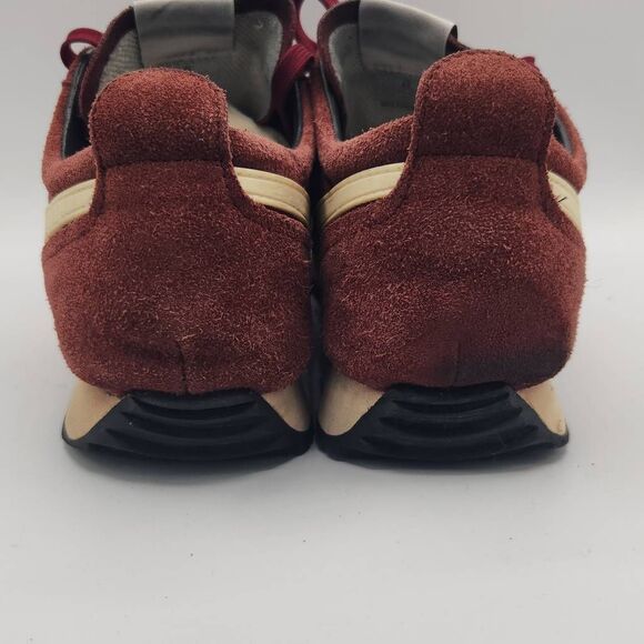 Rag and Bone Men's Size EU 43 US 10 Red Suede Color block Runners Sneakers - Picture 6 of 9